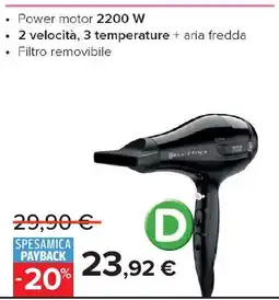 Carrefour Asciugacapelli Bellissima offerta