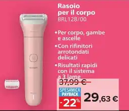 Carrefour Rasoio per il corpo BRL128/00 offerta