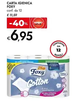 Bennet Carta igienica Foxy offerta