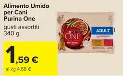 Carrefour Alimento Umido per Cani Purina One offerta