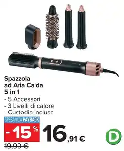 Carrefour Spazzola ad Aria Calda 5 in 1 offerta