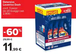 Carrefour Detersivo Lavatrice Dash offerta