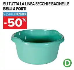 Carrefour Secchi e bacinellette Belli & Forti offerta