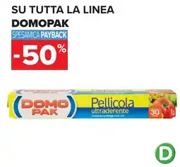 Carrefour Pellicola ultraderente DOMO PAK offerta