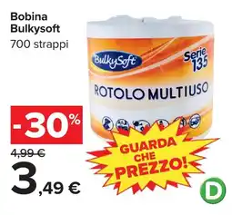 Carrefour Bobina Bulkysoft offerta