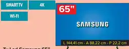 Carrefour Ty Led Samsung 65" offerta