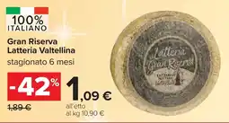 Carrefour Gran Riserva Latteria Valtellina offerta