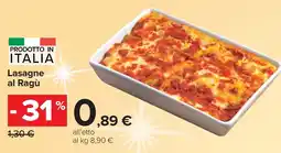 Carrefour Lasagne al Ragù offerta