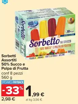 Carrefour Sorbetto offerta