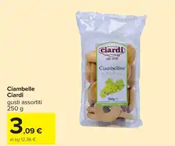 Carrefour Ciambelle Ciardi gusti assortiti offerta