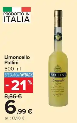 Carrefour Limoncello Pallini offerta