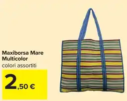 Carrefour Maxiborsa Mare Multicolor offerta
