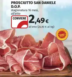 Coop Prosciutto san daniele d.o.p. offerta