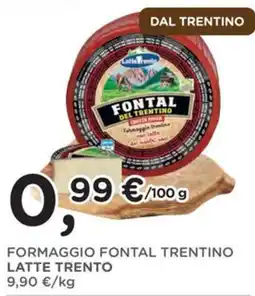Orvea FORMAGGIO FONTAL TRENTINO offerta