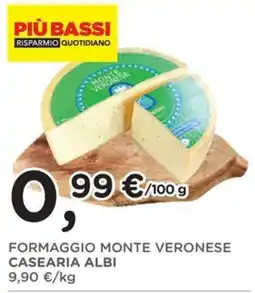 Orvea FORMAGGIO MONTE VERONESE CASEARIA ALBI offerta