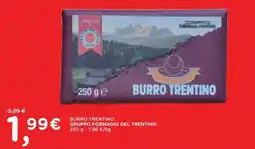 Orvea BURRO TRENTINO GRUPPO FORMAGGI DEL TRENTINO offerta