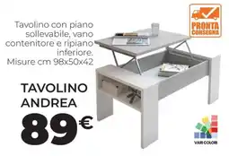 Mobilandia TAVOLINO ANDREA offerta