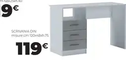 Mobilandia SCRIVANIA DIN offerta