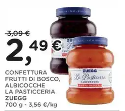 Orvea CONFETTURA FRUTTI DI BOSCO, ALBICOCCHIE LA PASTICCERIA ZUEGG offerta