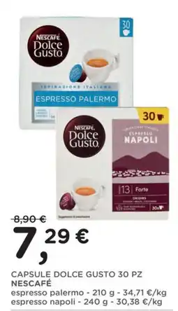 Orvea CAPSULE DOLCE GUSTO 30 PZ NESCAFÉ offerta