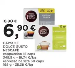 Orvea capsule dolce gusto nescafé cappuccino offerta