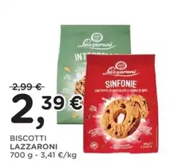Orvea Biscotti Lazzaroni offerta