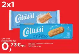 Orvea Biscotti Oswego, Zuppalatte Colussi offerta