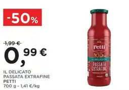 Orvea IL DELICATO PASSATA EXTRAFAINE PETTI offerta