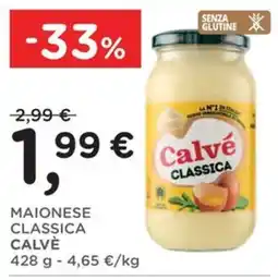 Orvea Maionese classica Calvé offerta