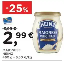 Orvea Maionese Heinz offerta