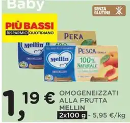Orvea OMOGENEIZZATI ALLA FRUTTA MELLIN offerta