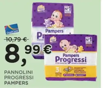 Orvea PANNOLINI PROGRESSI PAMPERS offerta
