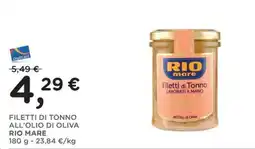 Orvea Filetti di Tonno RIO mare offerta