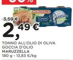 Orvea TONNO ALL’OLIO DI OLIVA GOCCIA D’OLIO MARUZZELLA offerta
