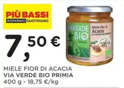 Orvea Miele Fior di Acacia Via Verde Bio Primia offerta