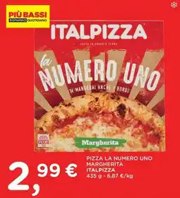 Orvea Pizza la Numero Uno Margherita Italpizzza offerta