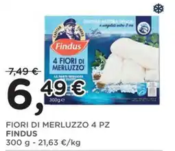 Orvea Fiori di Merluzzo 4 PZ Findus offerta