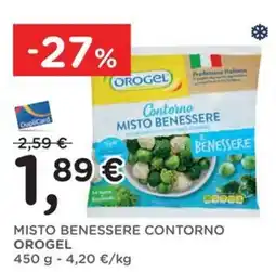 Orvea MISTO BENESSERE CONTORNO OROGEL offerta