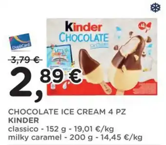 Orvea Kinder Chocolate Ice Cream offerta