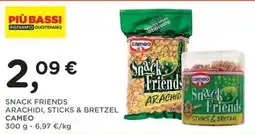 Orvea Snack Friends Arachidi, Sticks & Bretzel Cameo offerta
