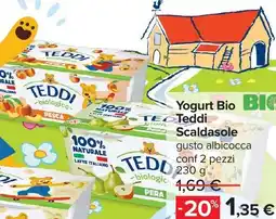 Carrefour Yogurt Bio Tedi Scaldasole offerta