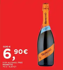 Orvea MIONETTO 0.0% ALCOHOL FREE offerta