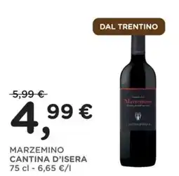 Orvea MARZEMINO CANTINA D'ISERA offerta