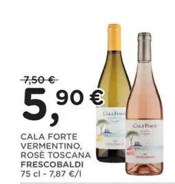Orvea Cala Forte Vermentino, Rosè Toscana Frescobaldi offerta