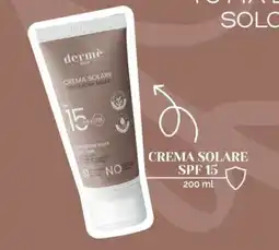 Orvea Dermè sole crema solare SPF 15 offerta
