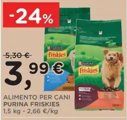 Orvea ALIMENTO PER CANI PURINA FRISKIES offerta