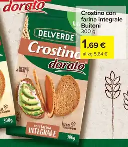 Carrefour Crostino con farina integrale Buitoni offerta