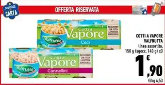 Cotti a vapore valfrutta