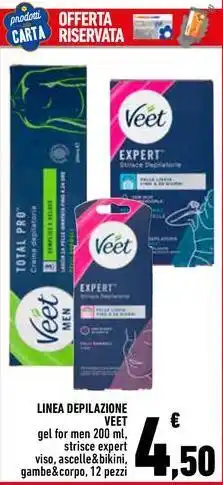 Conad Linea depilazione veet offerta