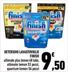 Conad Detersivo lavastoviglie finish offerta
